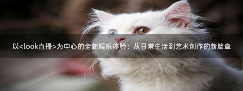 袋鼠直播nba免费观看篮球：以<look直播>为中心的全新娱乐体验：从日常生活到艺术创作的新篇章